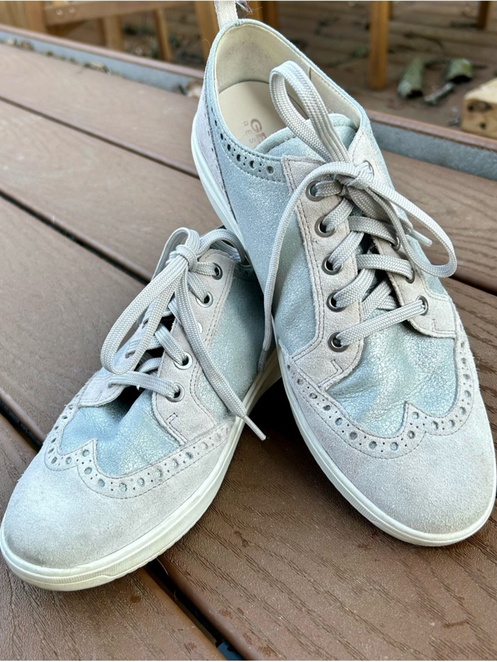Geox Wingtip Sneakers